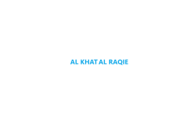 Al Khat Al Raqie Aluminium and Glass Work